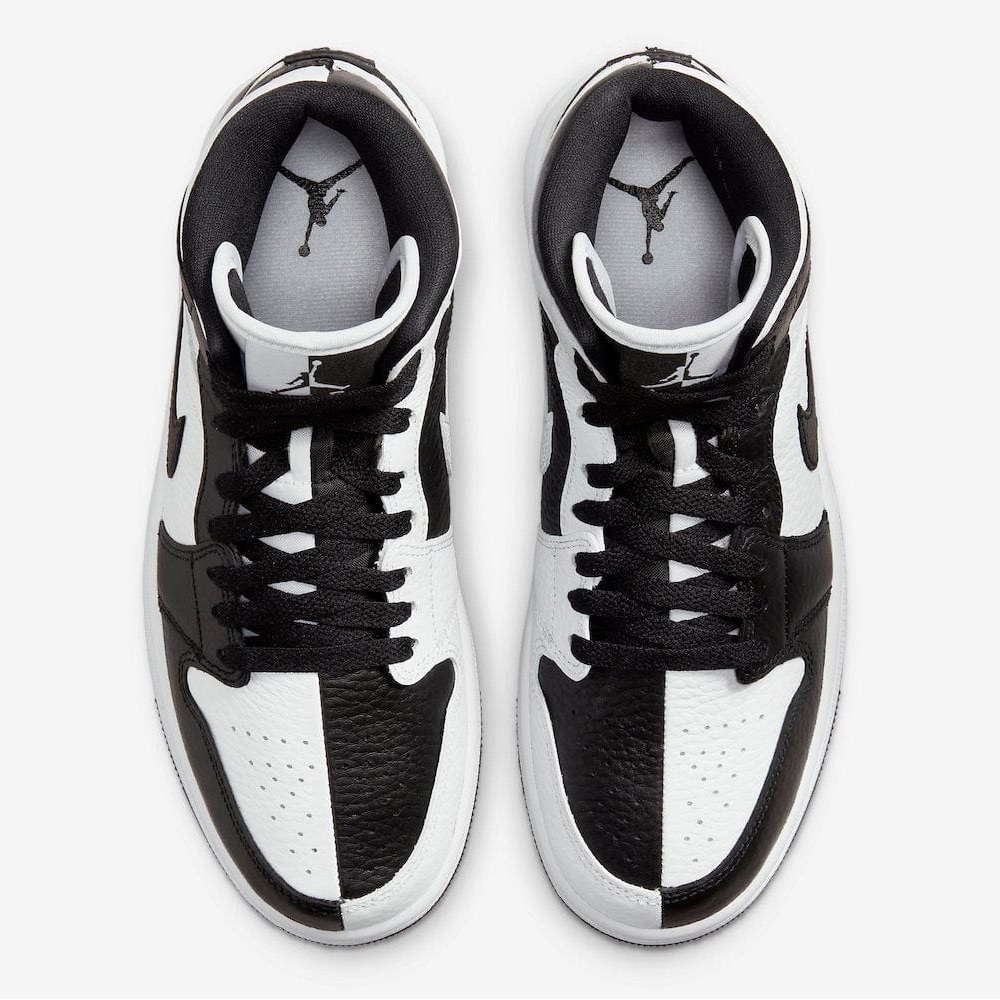 Air Jordan Mid Black & White High Top Women’s 9